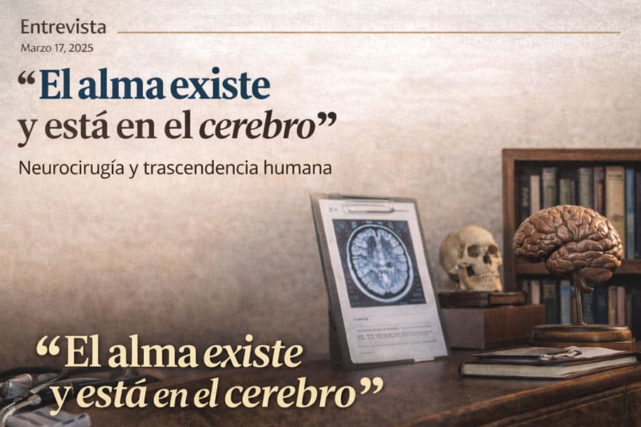 “El alma existe y está en el cerebro”