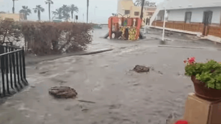 El PP de Cuevas pide encauzar la rambla de las Palmeras en Villaricos