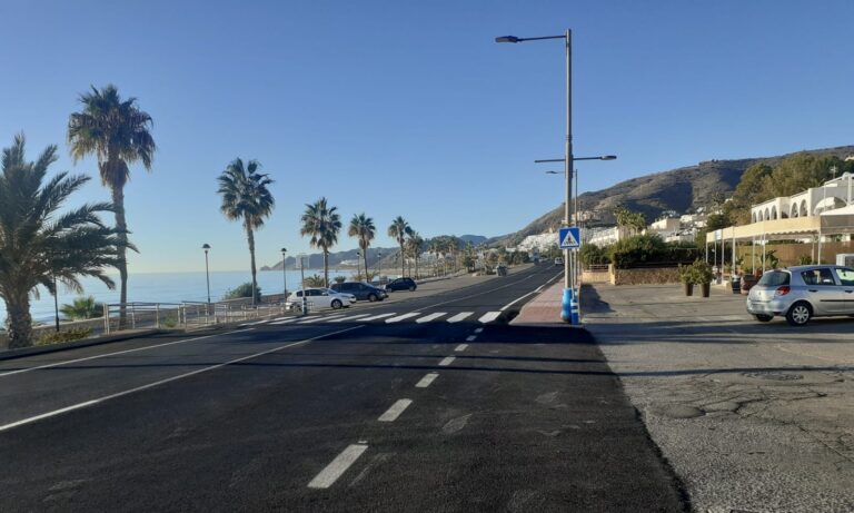 La comarca mejora sus carreteras con nuevas actuaciones en Carboneras, Garrucha, Mojácar y Turre