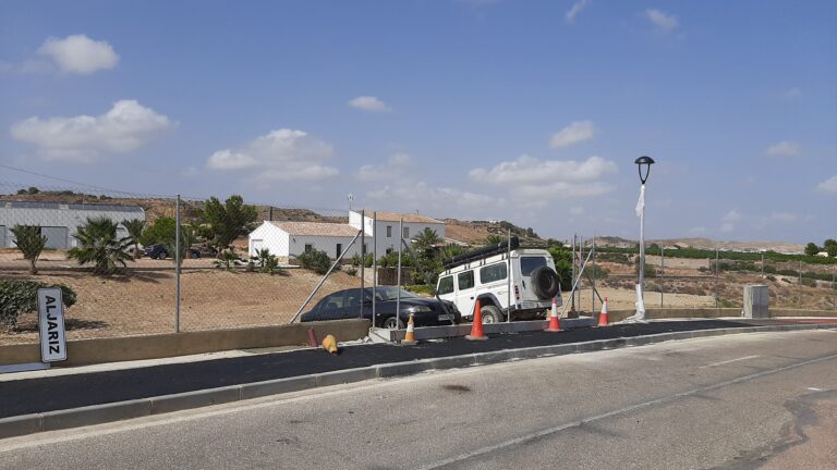 Diputación culmina el carril bici de Antas sin ceder a un afectado que impedía su terminación