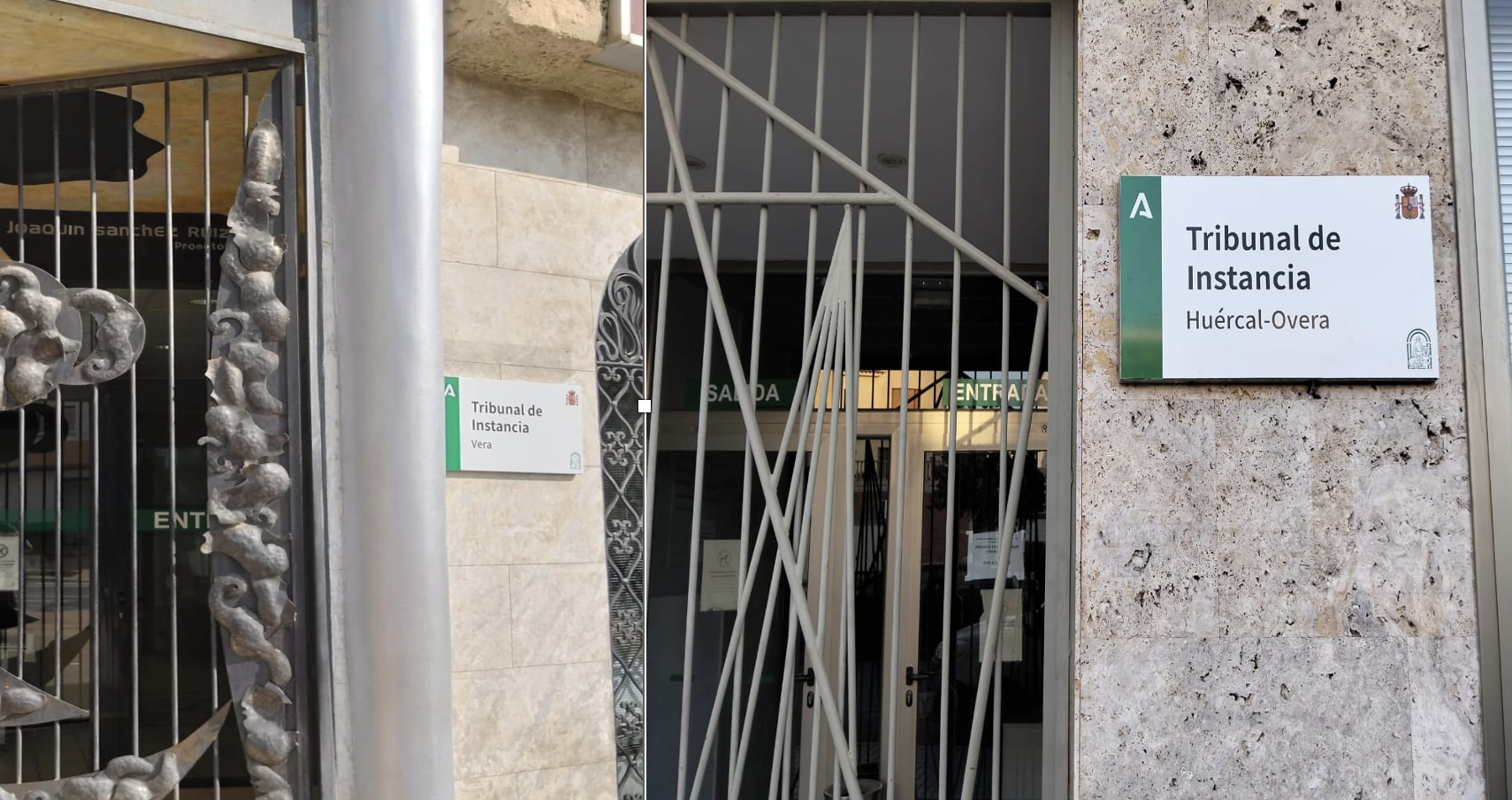 Vera y Huércal-Overa transforman sus juzgados en tribunales colegiados