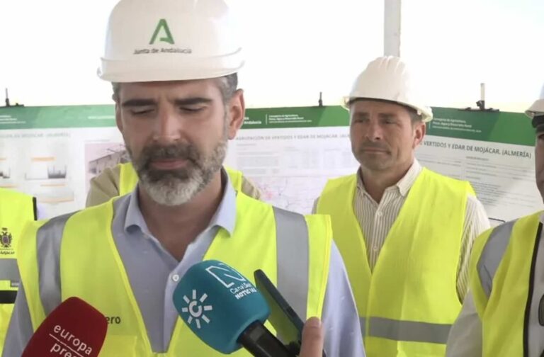 Las depuradoras de Huércal y Cuevas abastecerán al campo; la de Mojácar no hasta que haya demanda
