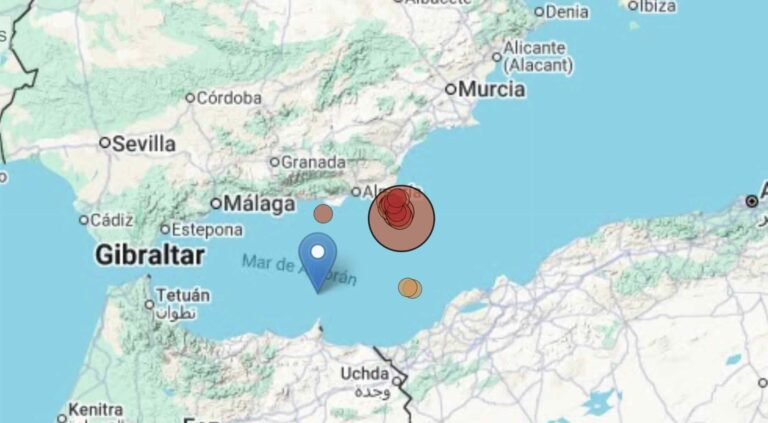 El Instituto Geográfico registra 19 réplicas menores al terremoto de 5,5º de esta mañana