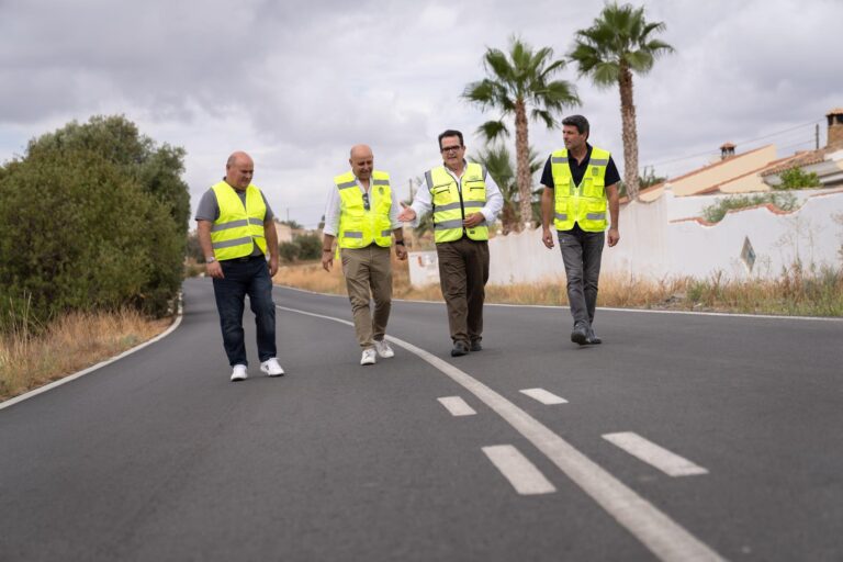 Huércal-Overa mejora la seguridad vial en sus pedanías con una inversión de 800.000 euros