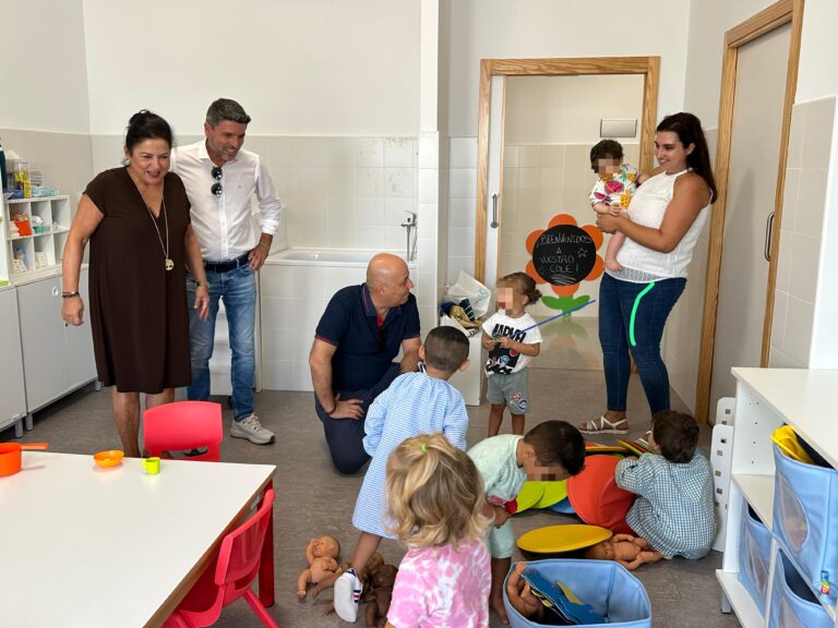 La nueva Escuela Infantil de San Francisco de Huércal comienza el curso con plazas disponibles