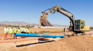 Pulpí garantizará su suministro de agua con una nueva tubería a la desaladora de Águilas Pulpí garantizará su suministro de agua con una nueva tubería a la desaladora de Águilas