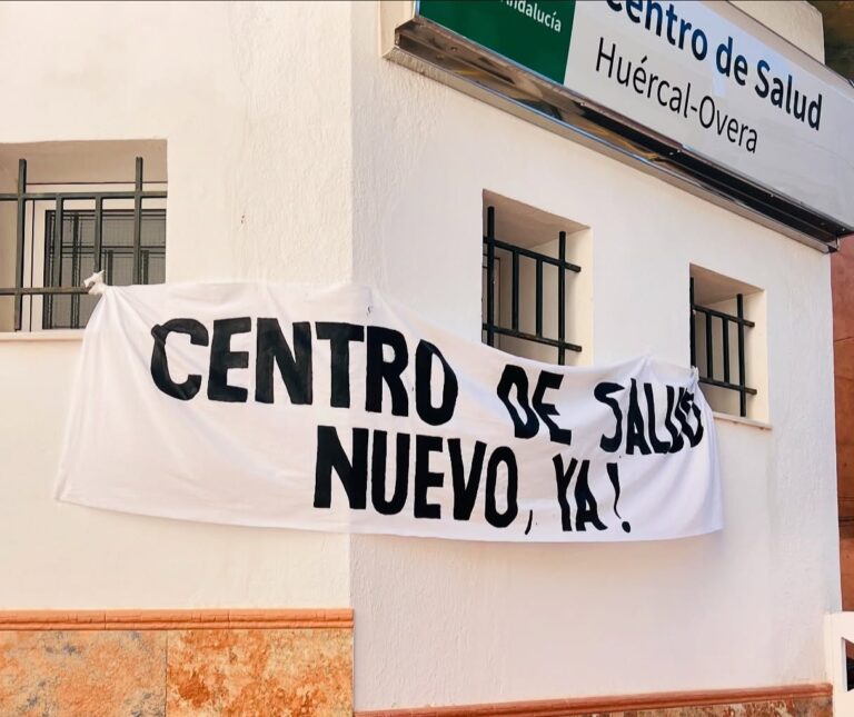 “Los médicos de Huércal Overa no duermen en el suelo”