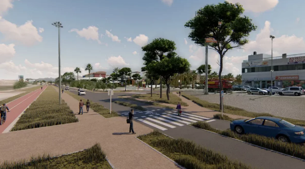 2,5 millones de fondos europeos para el bulevar entre las Buganvillas y Palomares