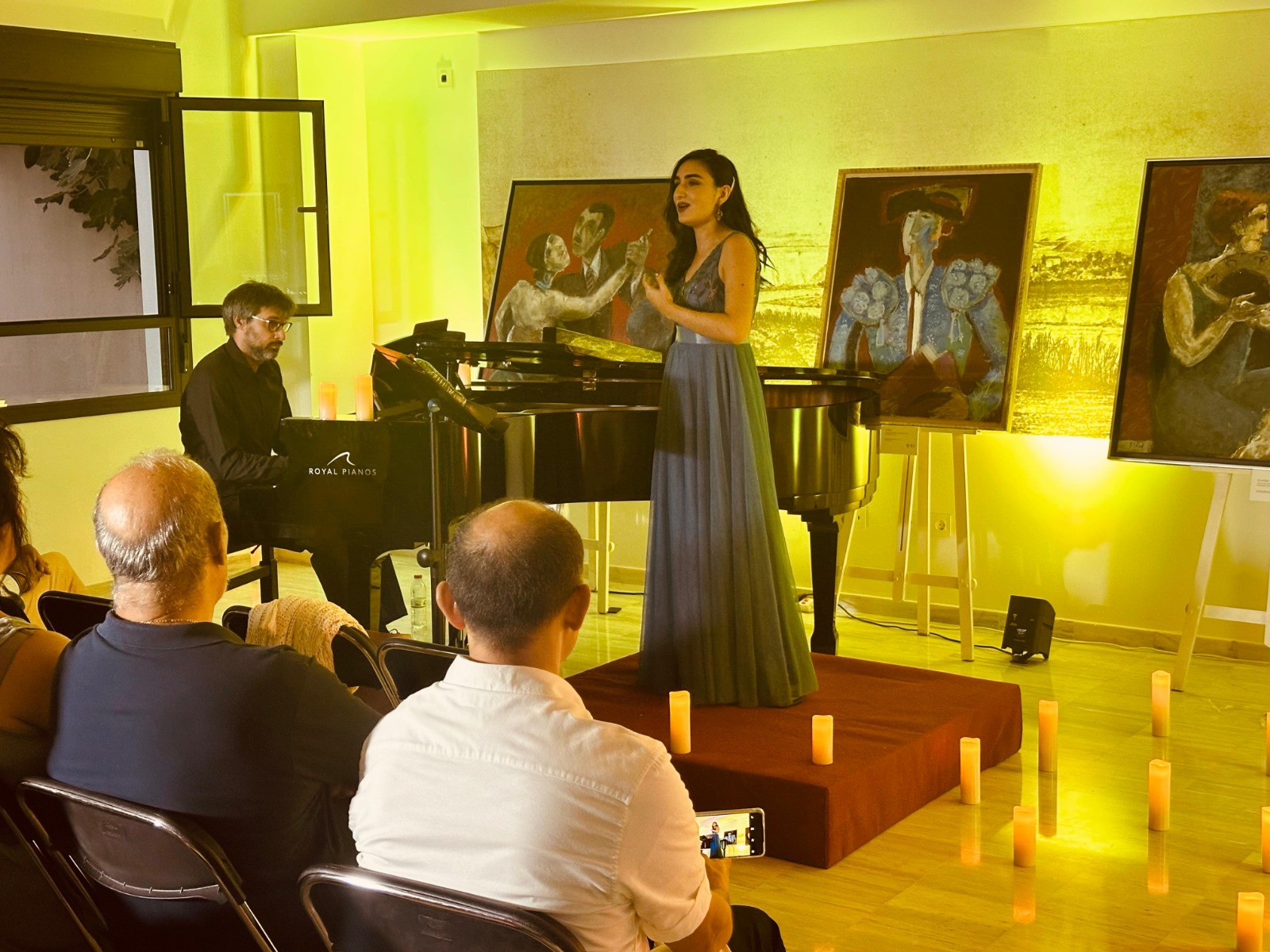 Dos grandes estrellas de la lírica andaluza iluminan el CICA de Antas gracias al programa Almería Secreta