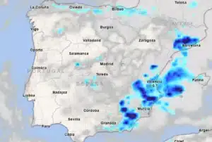 La dana 'Alice' activa la alerta amarilla en el Levante por lluvias persistentes La dana 'Alice' activa la alerta amarilla en el Levante por lluvias persistentes