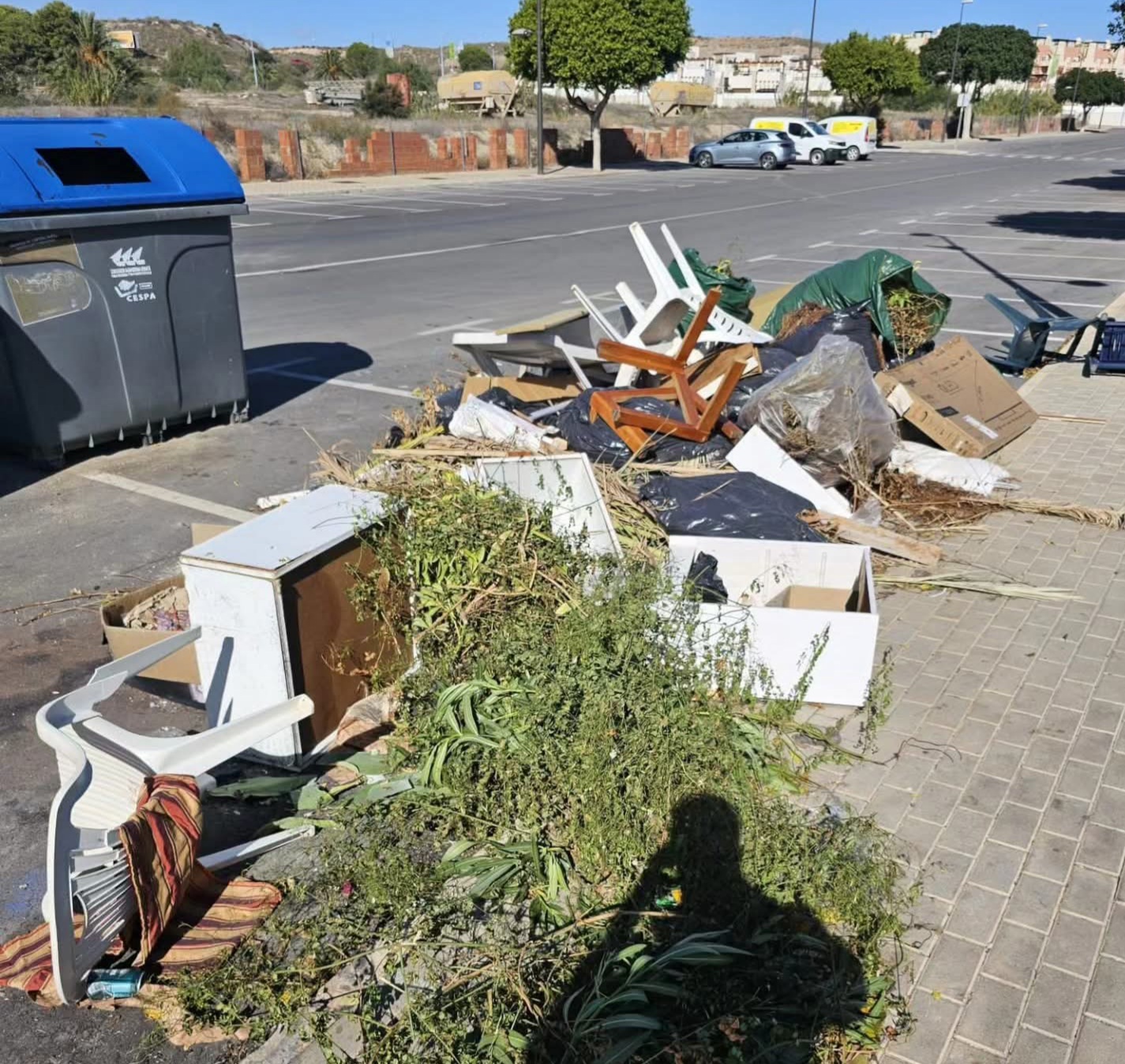 Más de 10 denuncias por vertido de residuos impropios en Vera en un solo día
