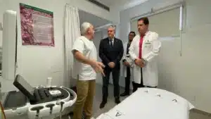 Un simple ecógrafo acaba con la lista de espera de Cardiología en La Inmaculada