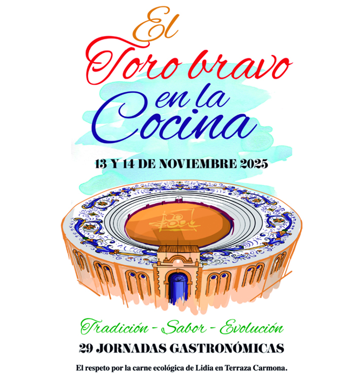 Vera vuelve a saborear su cita con el toro de lidia en Terraza Carmona