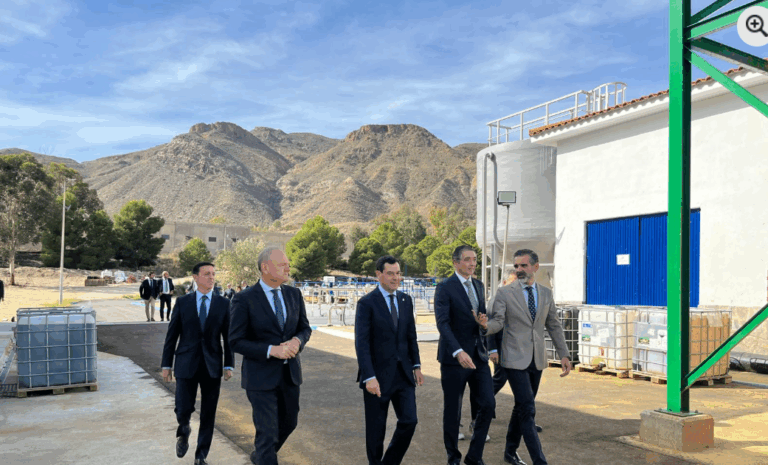 Moreno inaugura oficialmente la potabilizadora de Cuevas del Almanzora