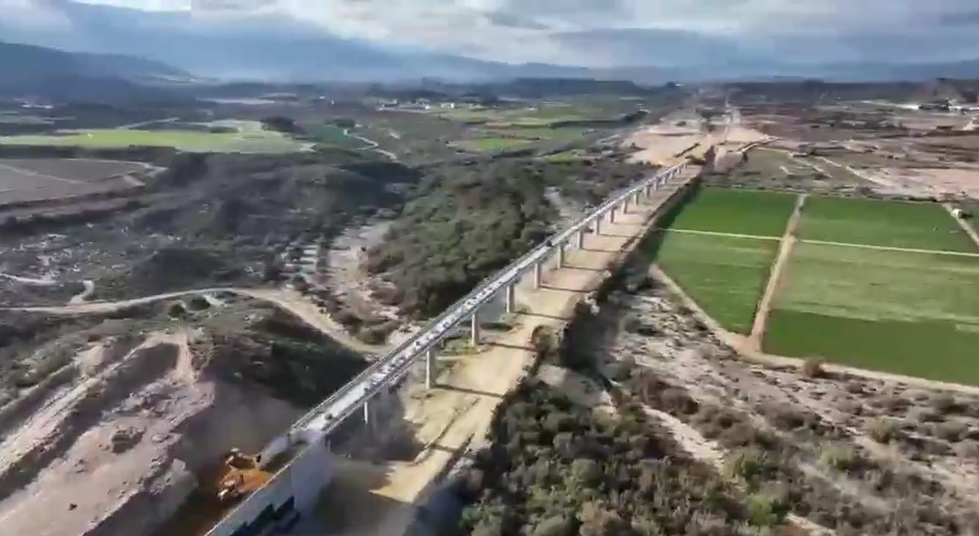 Pulpí analiza si las obras del AVE agravaron las inundaciones registradas en La Fuente