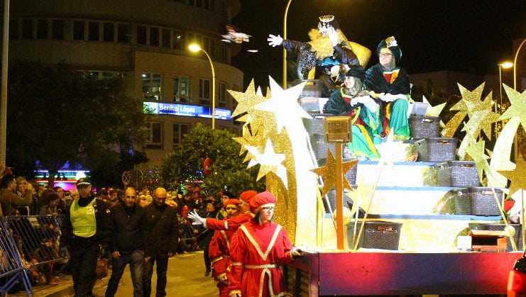 Previsión de lluvia para el Levante y frío extremo para el Almanzora en la noche de Reyes