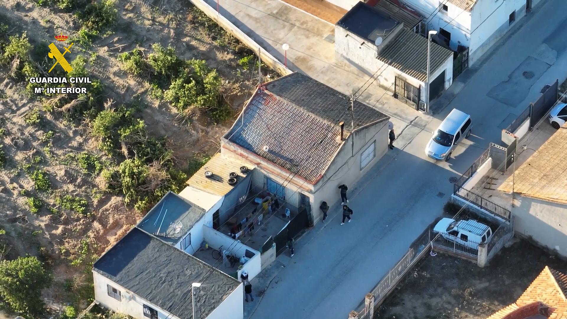 Desarticulan una banda criminal que utilizaba Palomares (Cuevas del Almanzora) como refugio estratégico y base logística