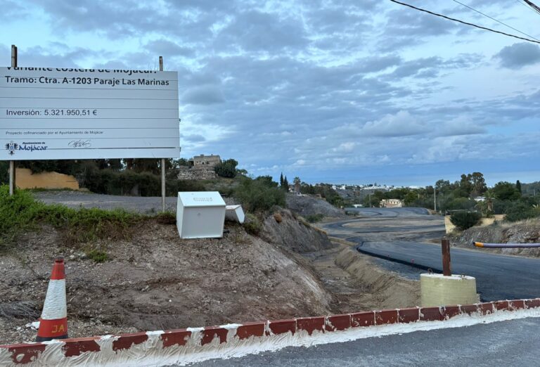 Las obras de la variante de Mojácar se reanudan tras «resolverse el deslinde de fincas»