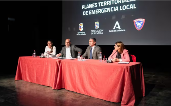 Diputación presenta en Los Gallardos un plan de emergencias gratuito para 49 municipios