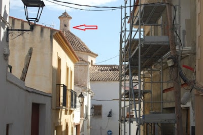 La iglesia de San Francisco de Cuevas del Almanzora, un patrimonio atenazado por la ruina