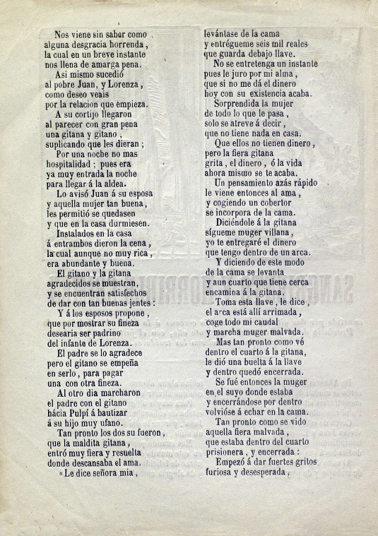 MANCOMUNIDAD: Sobre el “sangriento y horrible crimen en un cortijo de Pulpí”