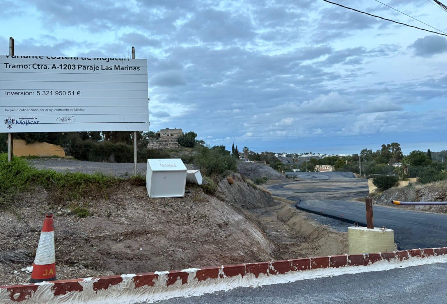 La Junta prevé inaugurar la segunda fase de la variante de Mojácar el 27 de marzo