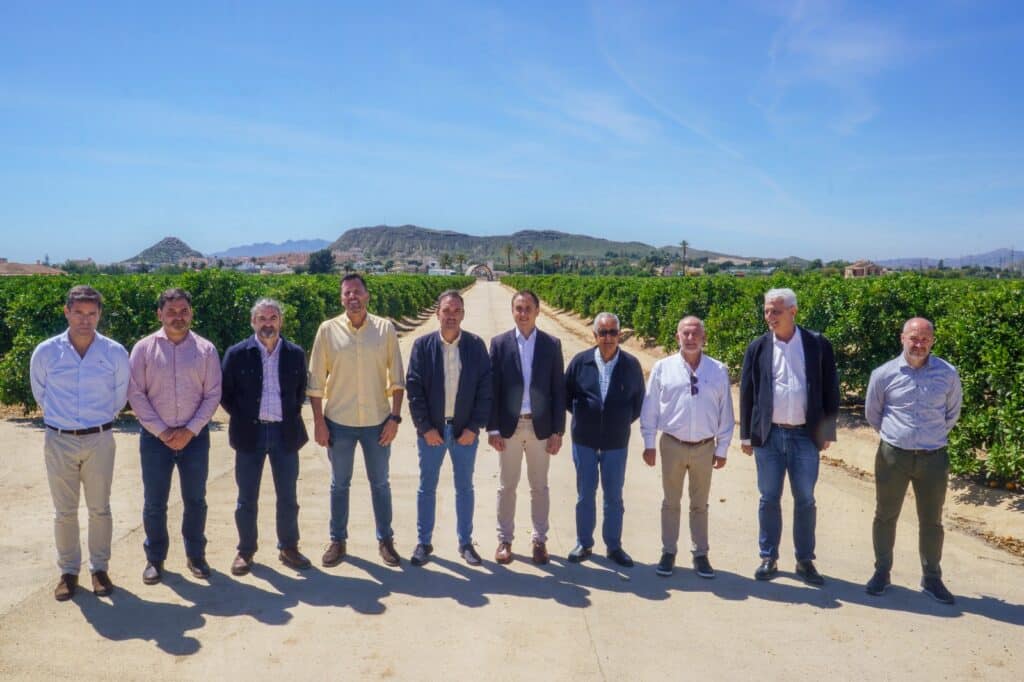 Vera y Antas respaldan un proyecto de agua regenerada para más de mil agricultores