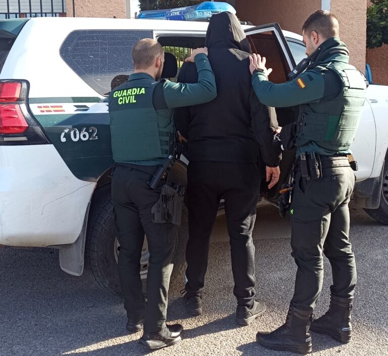 Reincidente en Huércal-Overa: detenido dos veces en tres días y ahora a prisión