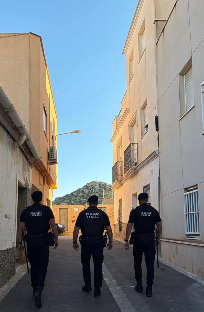 Detenido en Vera un hombre desnudo tras arrojar objetos a vehículos, lesionar a una persona y causar daños en bienes