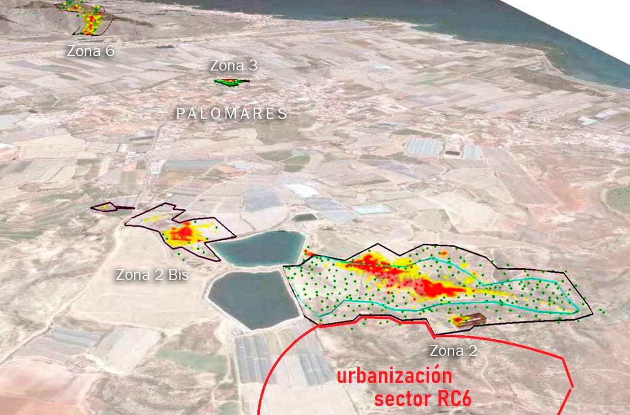Anuncian “batallas legales” contra la promoción de viviendas en Vera “con vistas al plutonio” de Palomares