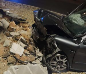 Continúa grave el joven accidentado en Garrucha; testigos aseguran que mostraba síntomas de embriaguez