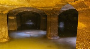 El nuevo edificio multifuncional de Huércal Overa mostrará las bóvedas de los depósitos de agua de 1879