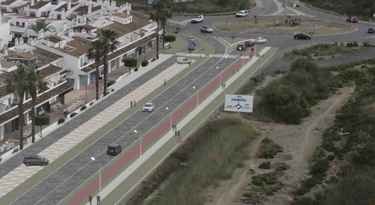 Presentación del futuro bulevar de Vera en el que se invertirá más de cuatro millones de euros