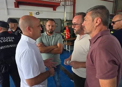 La Diputación de Almería inicia en Los Gallardos los planes de reconstrucción tras el trágico incendio