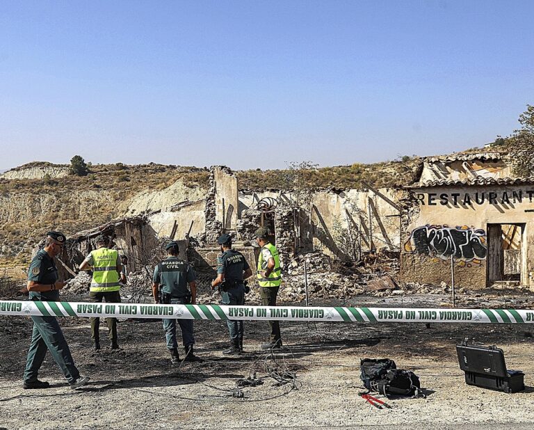 El Gobierno declarará zona catastrófica al Levante por el incendio de Los Gallardos y activará ayudas para los afectados