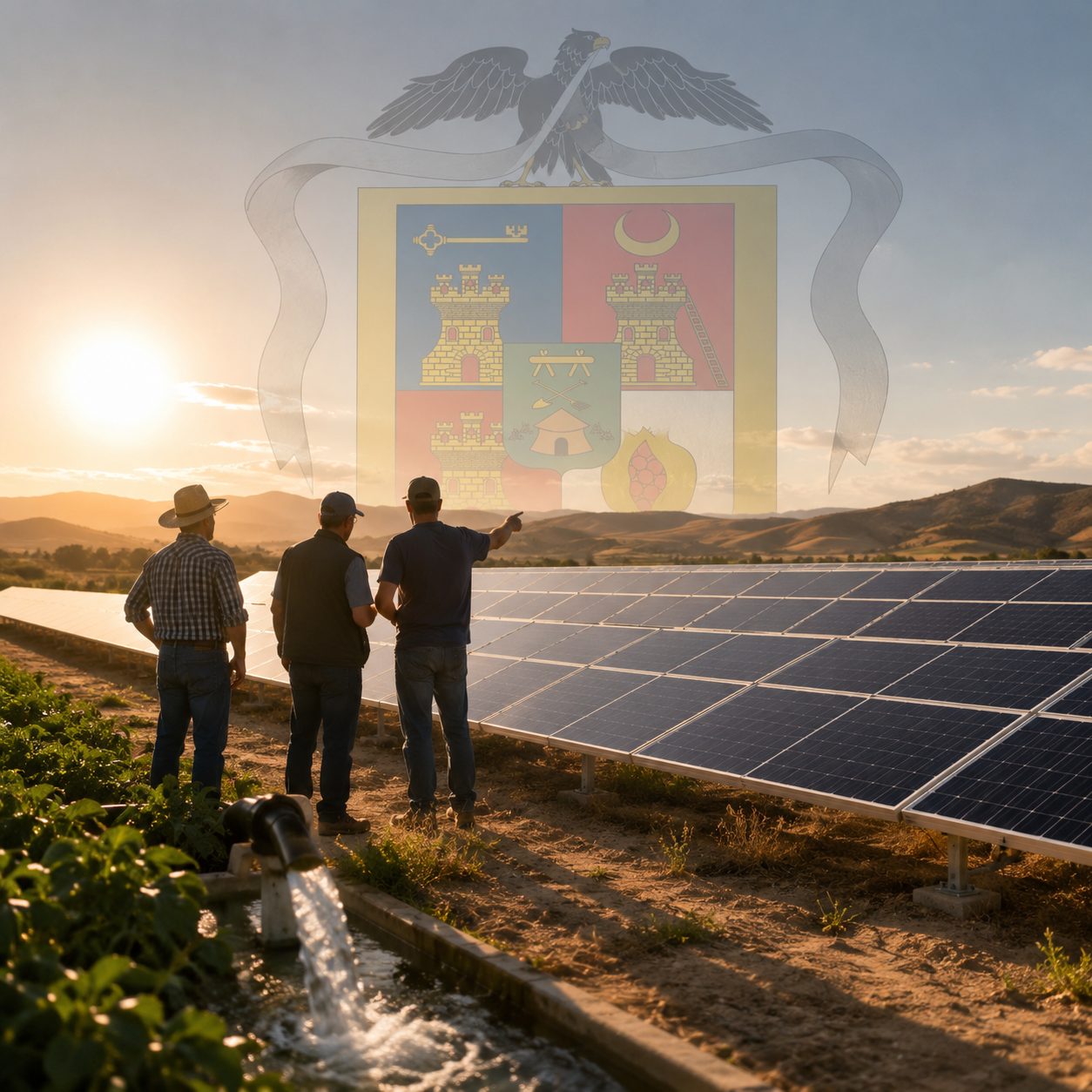 El Gobierno destina 816.750 euros a una planta solar para la Comunidad de Regantes de Huércal Overa