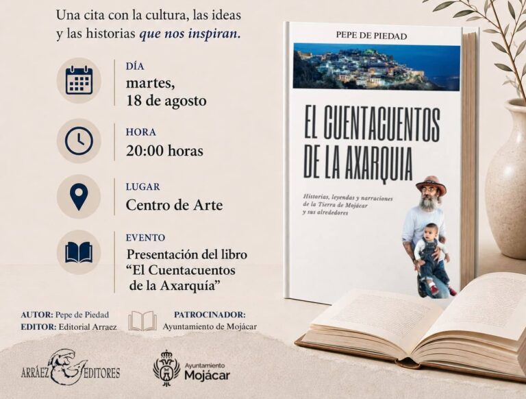 Mojácar acoge la presentación de un libro que rescata leyendas y tradiciones de la comarca
