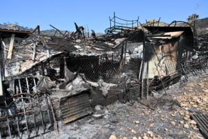 El incendio de Los Gallardos deja un total de 58 viviendas afectadas en Bédar El incendio de Los Gallardos deja un total de 58 viviendas afectadas en Bédar