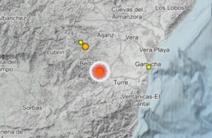 Un terremoto de magnitud 3,4 con epicentro en Los Gallardos se siente en 22 municipios almerienses Un terremoto de magnitud 3,4 con epicentro en Los Gallardos se siente en 22 municipios almerienses